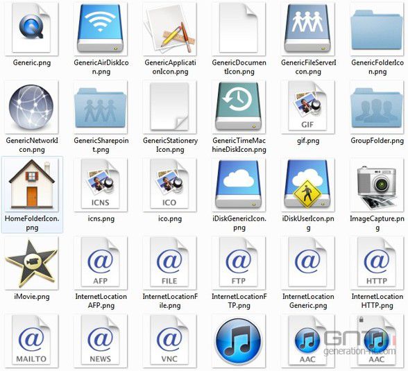 Mac os x icon pack for windows 7