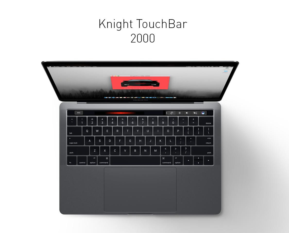 MacBook Pro Knight TouchBar 2000