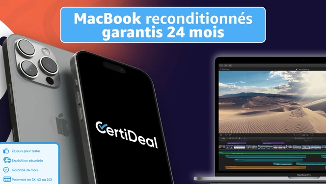 MacBook reconditionnés - CertiDeal