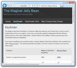 Magical Jelly Bean Keyfinder screen2