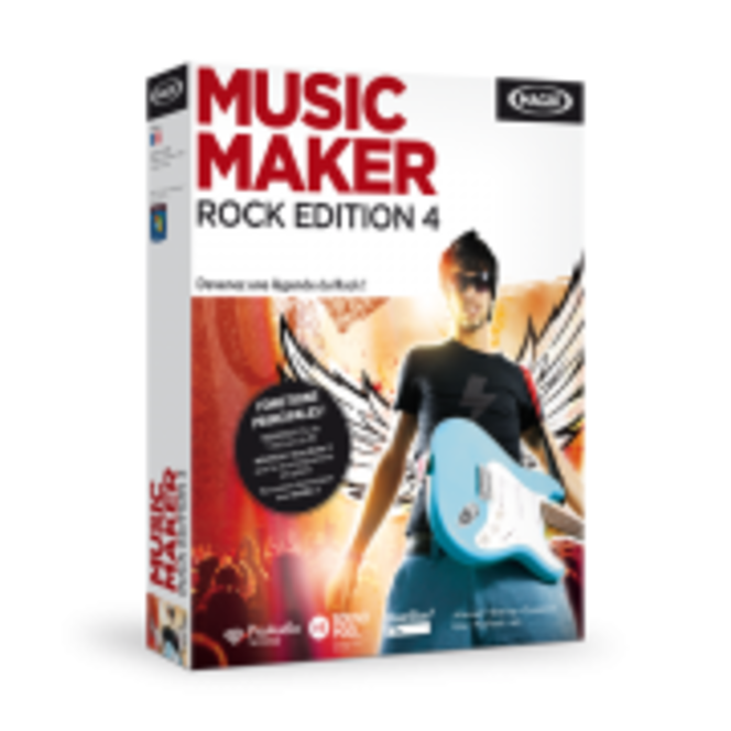 MAGIX Music Maker Rock Edition boite