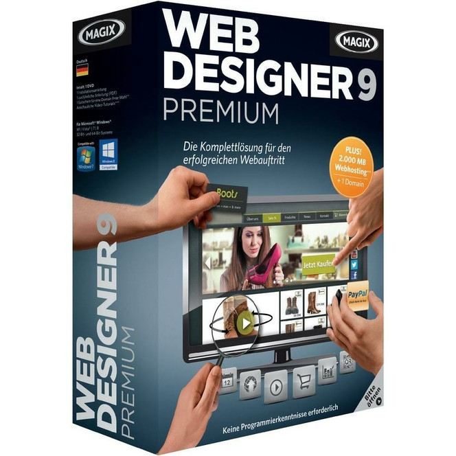 MAGIX Web Designer 9 Premium