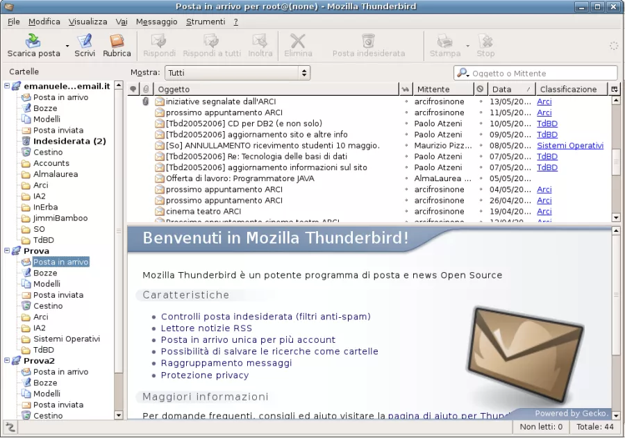 MailClassifier screen1
