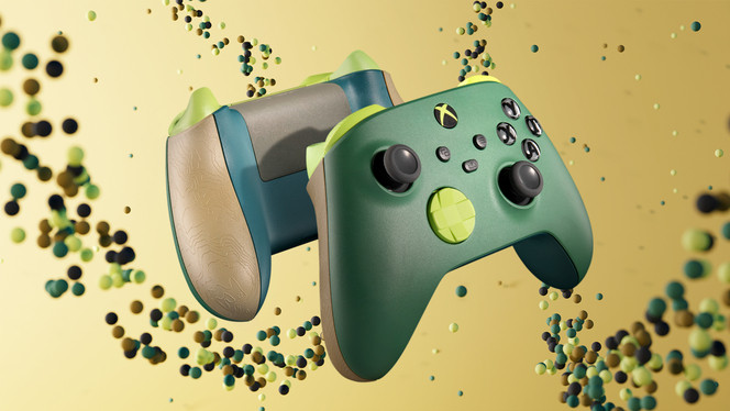 Manette Xbox recyclée 01