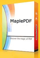MaplePDF : enregistrer vos documents au format PDF