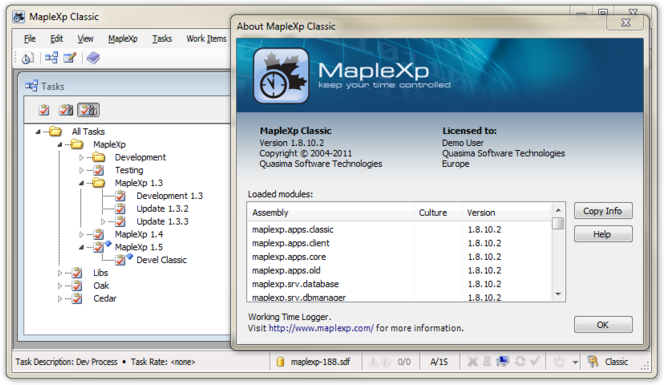 MapleXP screen1
