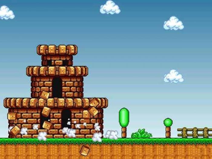 Mario Forever screen 2