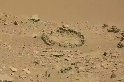 Mars cercle roche