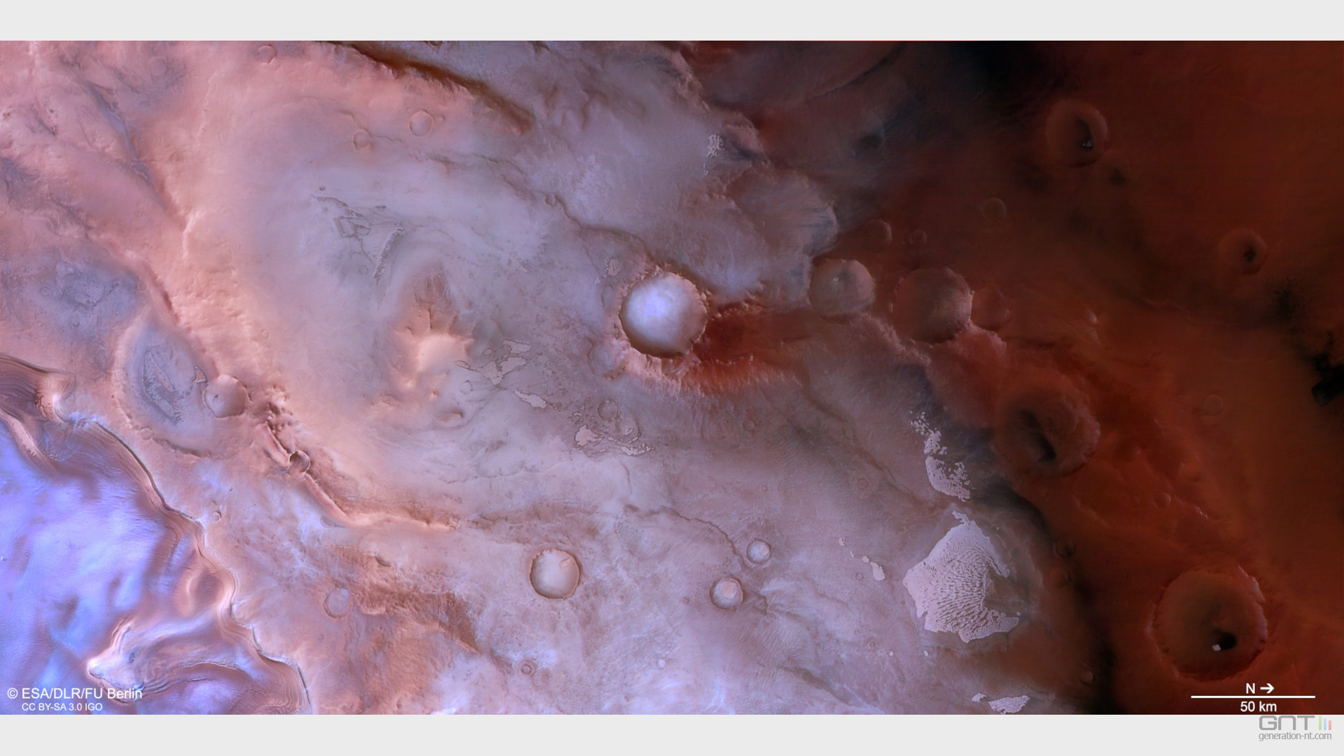 Mars se dévoile dans une surprenante teinte violette