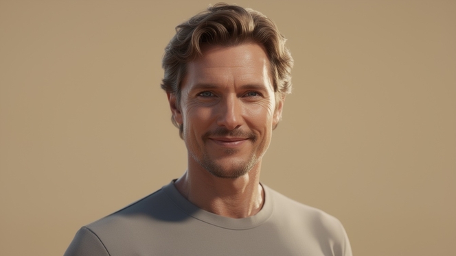 Matthew McConaughey illustration IA