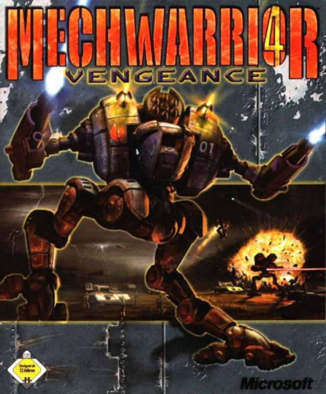 Mechwarrior 4 Vengeance - Jaquette