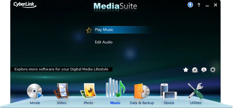 Media Suite 9 screen 2