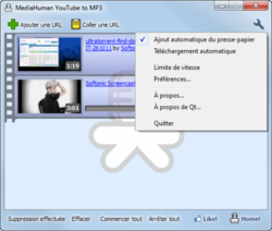 MediaHuman YouTube to MP3 Converter screen2