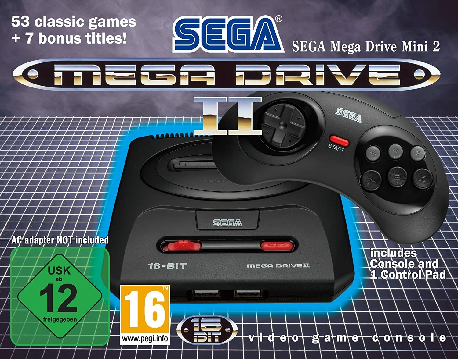 Mega Drive Mini 2 Sega console retro