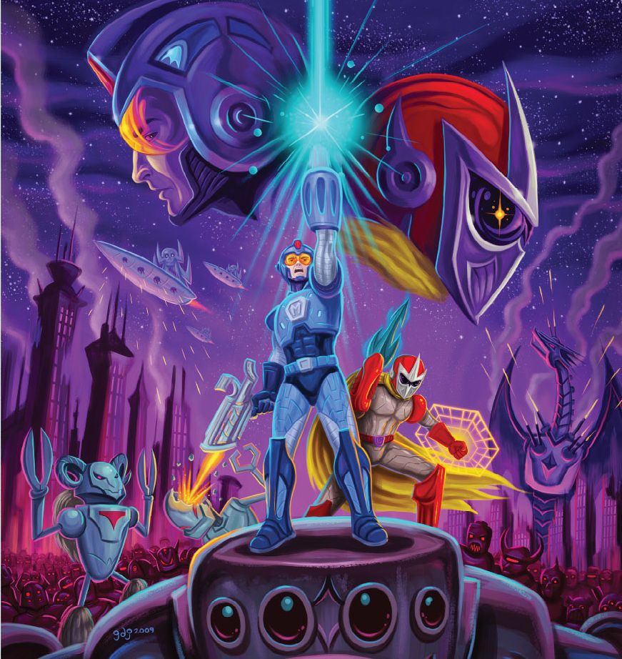 Mega Man 10 - artwork