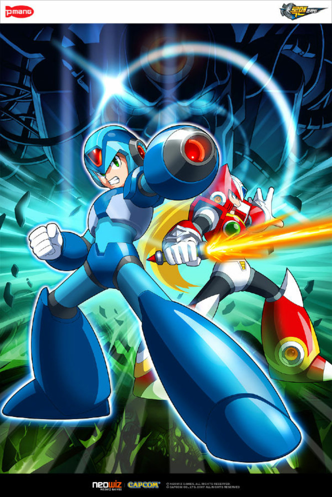 Mega Man Online - artwork