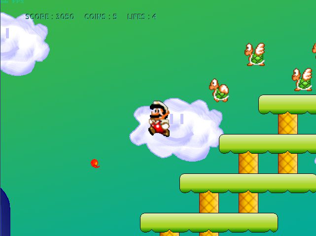 Mega Mario screen 1