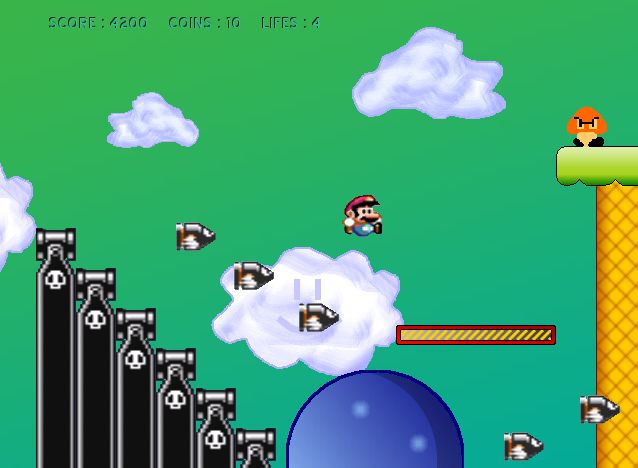Mega Mario screen 2