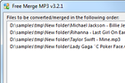 Merge MP3 : fusionner des fichiers MP3 entre eux