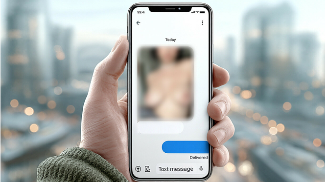 Messages filtre nudité
