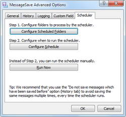 MessageSave screen1