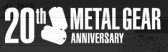 Metal Gear 20th Anniversary - Logo