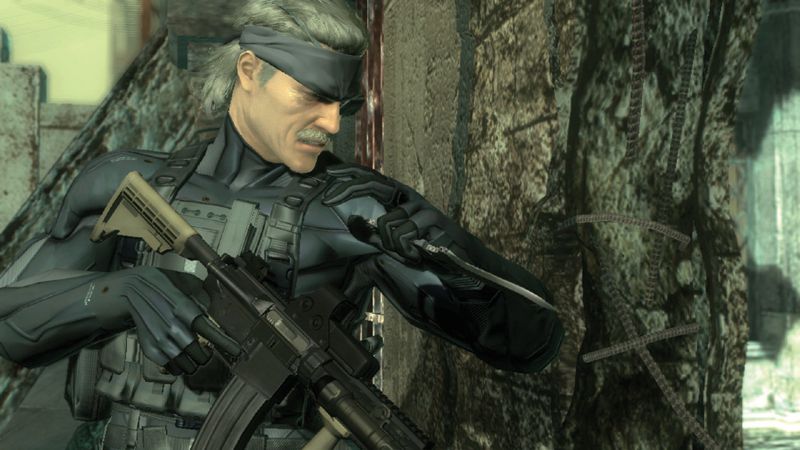 Metal Gear Solid 4 : Guns of the Patriots scan