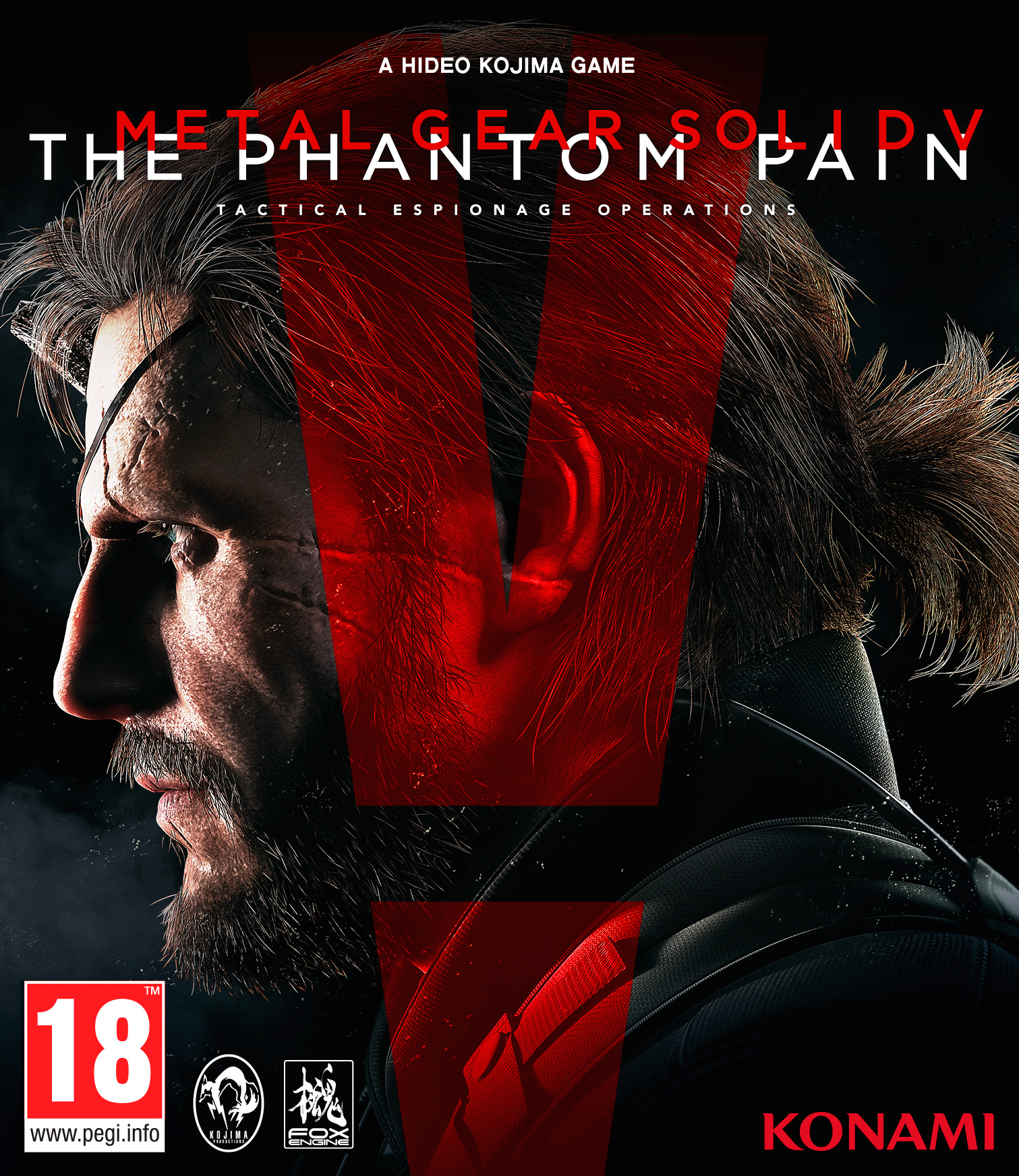 Metal Gear Solid 5 The Phantom Pain - pochette