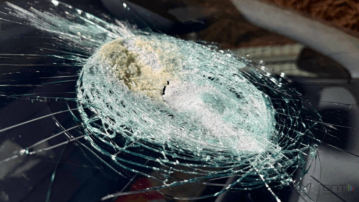 Meteorite pare brise