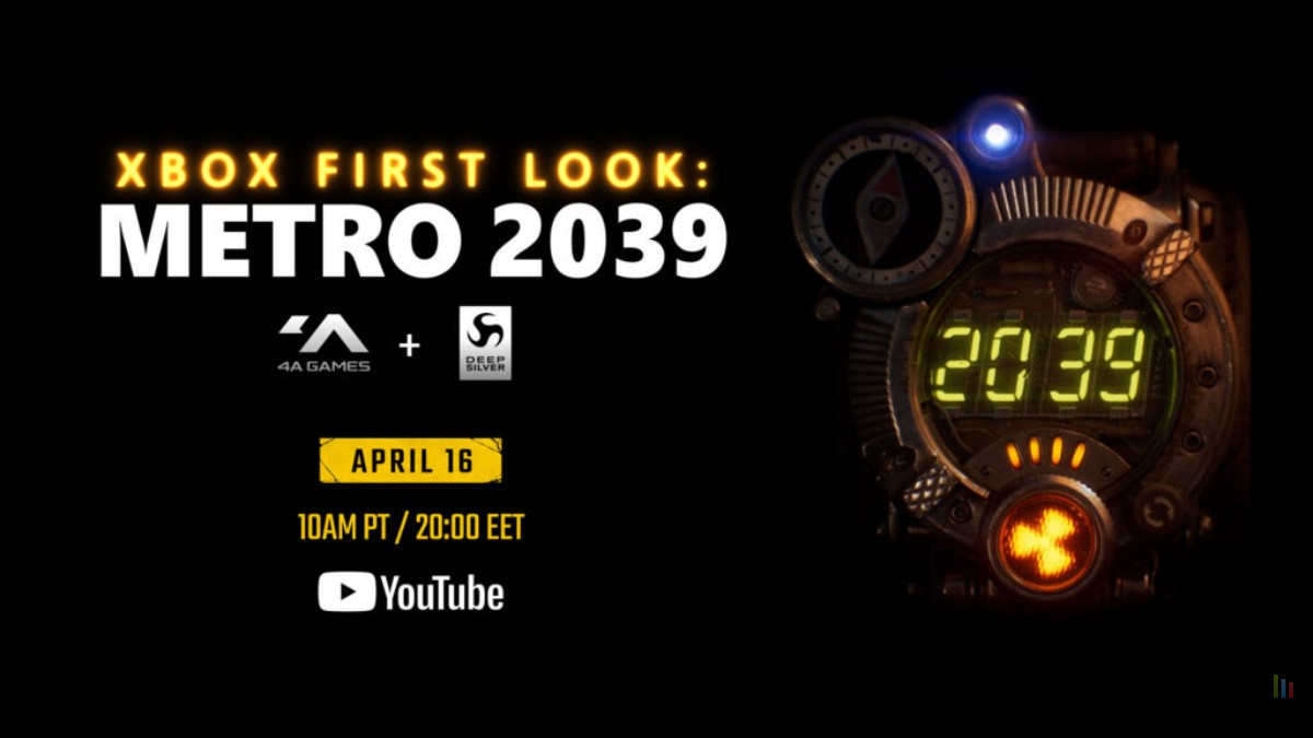 Metro 2039 est officiel et s'offre une présentation exclusive
