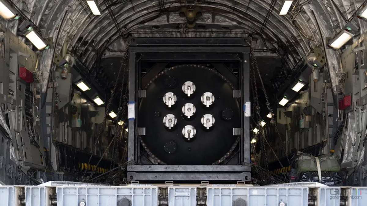 micro reacteur nuclaire transport C-17