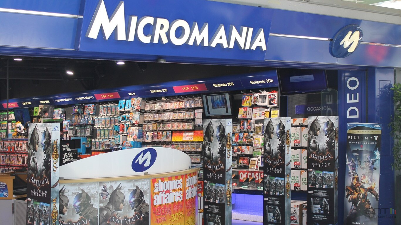 Micromania est racheté et change de cap pour survivre à la fin du jeu physique