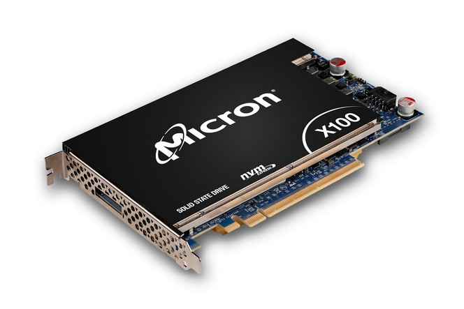 Micron X100 SSD 3D XPoint