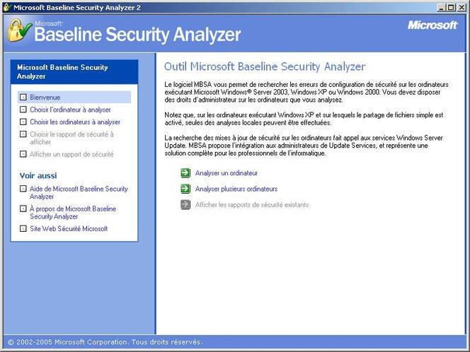 Microsoft Baseline Security Analyser (800x600)