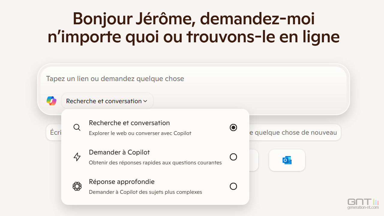 Microsoft Edge en navigateur IA avec un mode Copilot