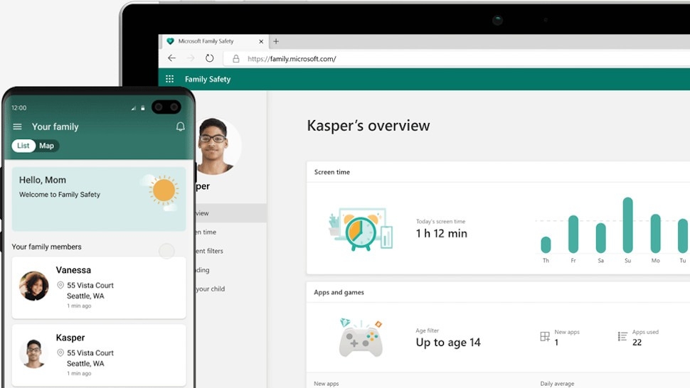 Microsoft family safety