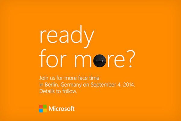 Microsoft invitation Lumia