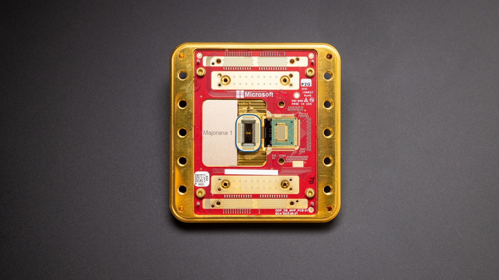 Microsoft Majorana 1 processeur quantique topologique