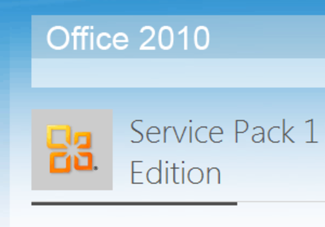 Microsoft Office 2010 Service Pack 1