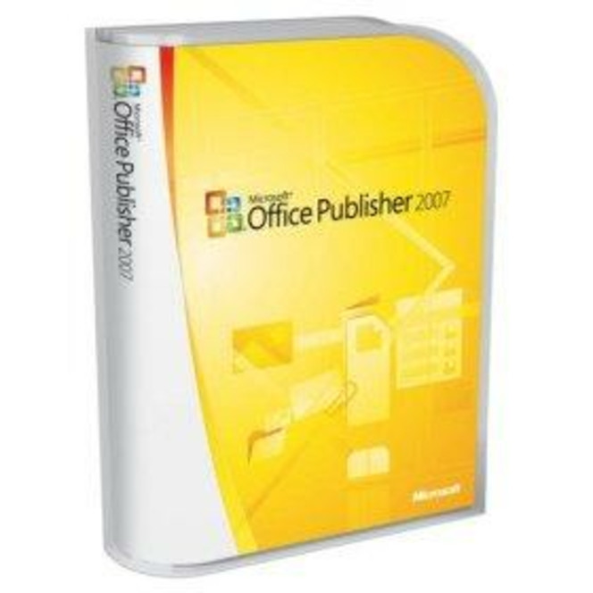 Microsoft Office Publisher boite