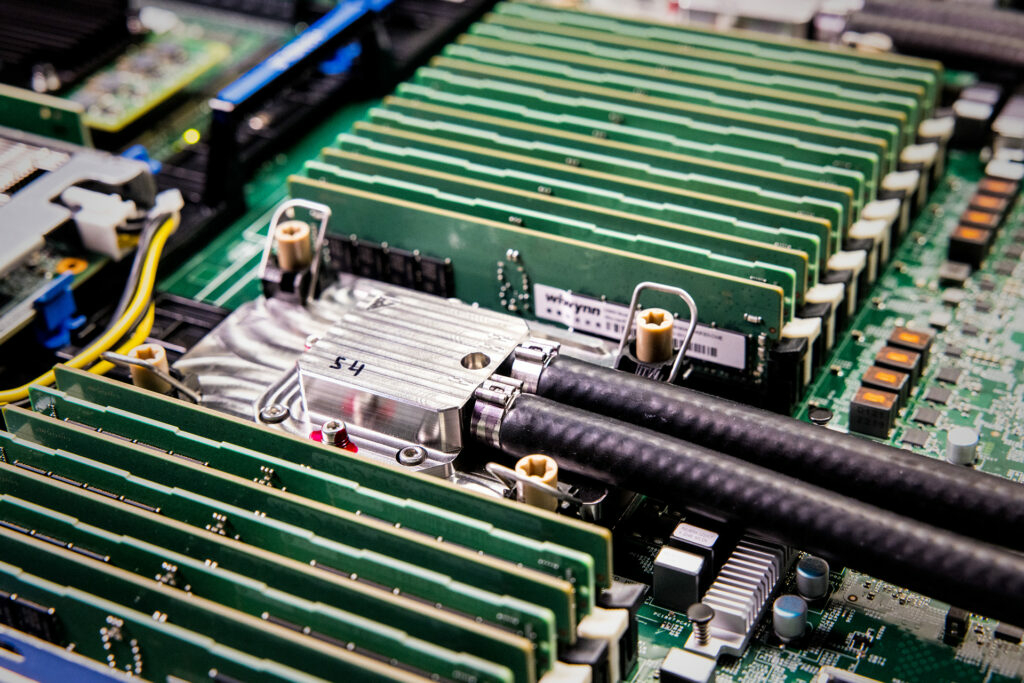 Microsoft refroidissement puce microfluide