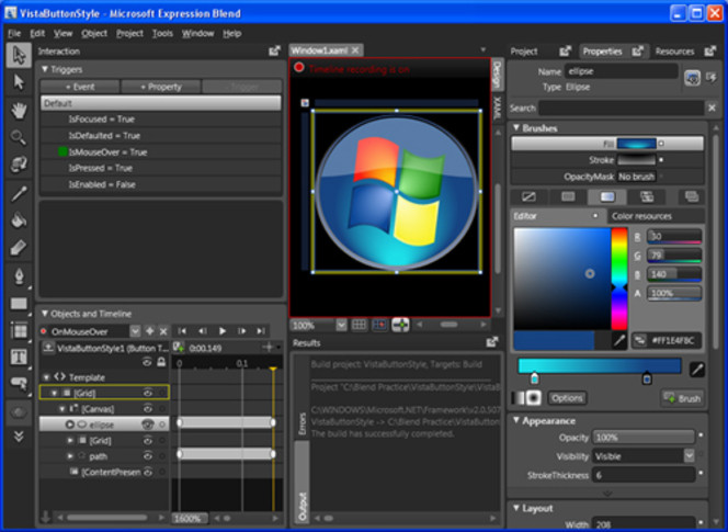 Microsoft Silverlight screen2