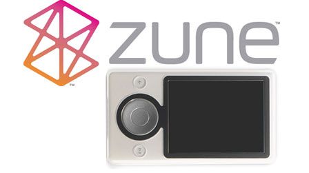 Microsoft Zune (baladeur + logo)