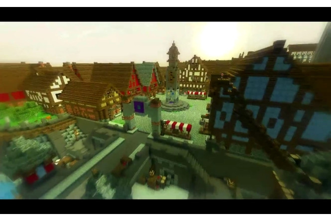 Minecraft - village de Bowerstone