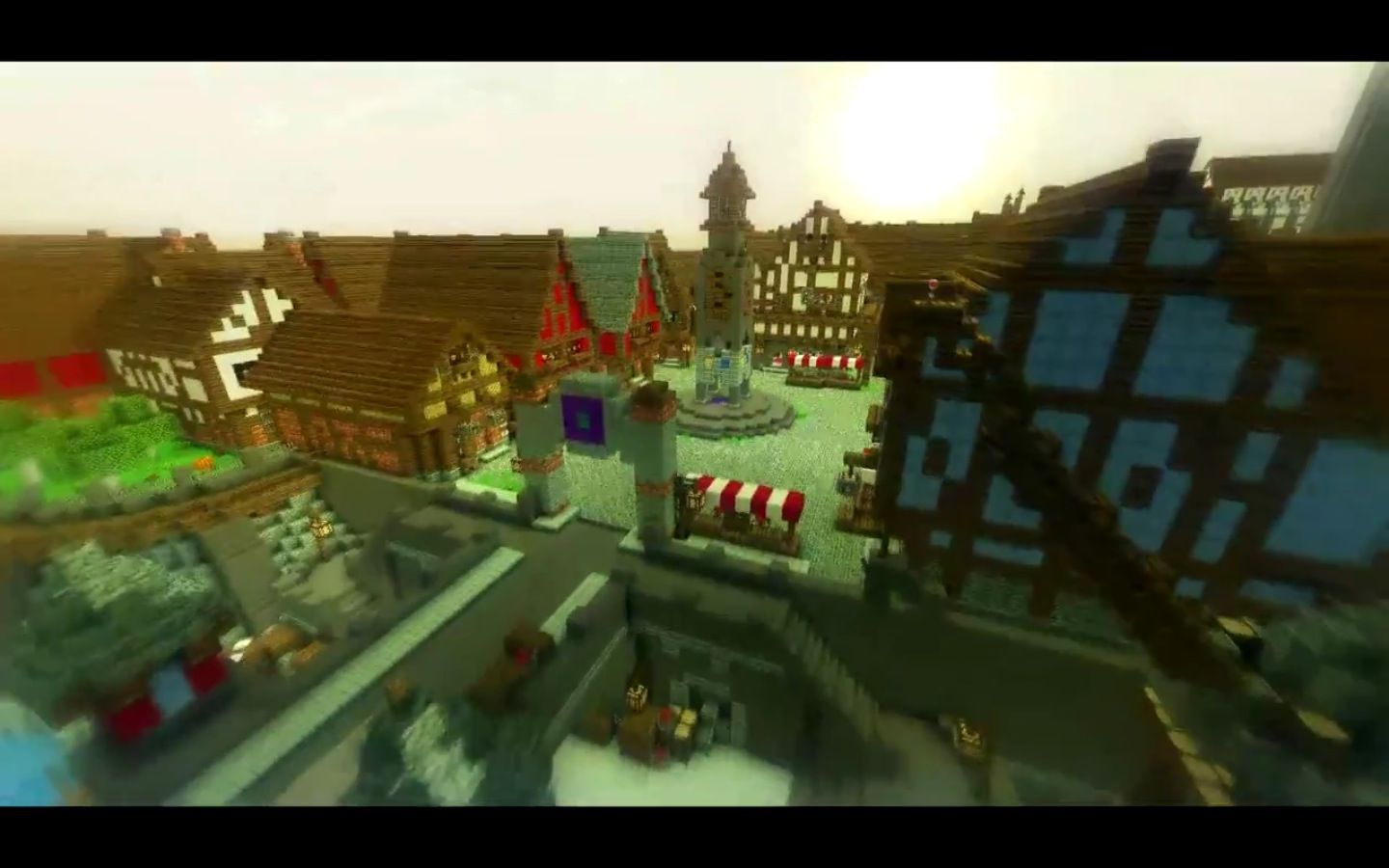 Minecraft - village de Bowerstone