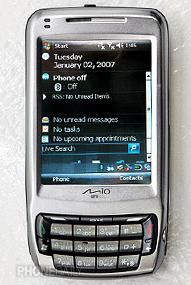 Mio A702 face