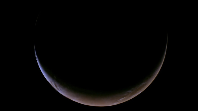 Mission Psyché : la sonde prend des clichés uniques de Mars au moment de son survol