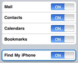 MobileMe Find My iPhone
