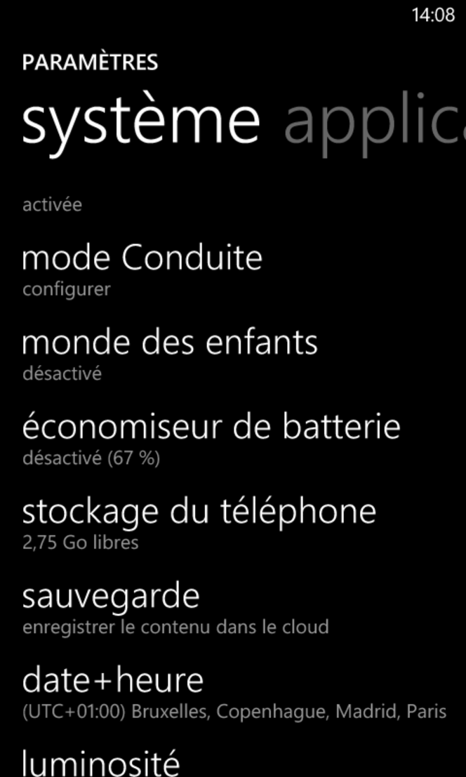 Mode conduite Windows Phone (1)