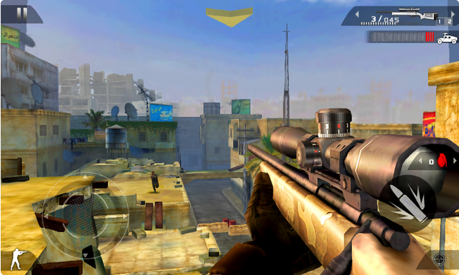 modern combat 2 android